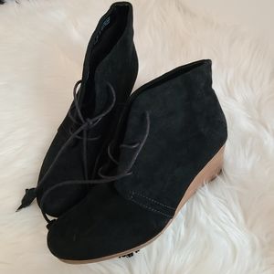 Dr Scholls Pierre Wedge Ankle Boots